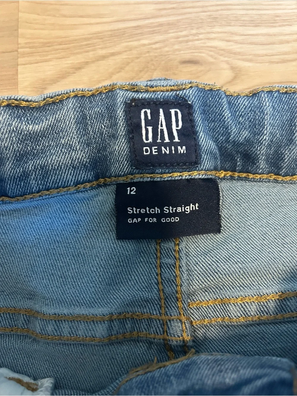 GAP youth Slim Straight Jeans - Light Blue